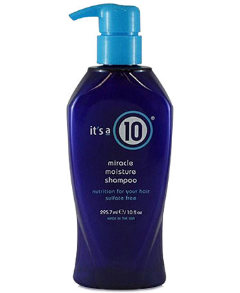 Miracle Moisture Shampoo, 10 унций, от PUREBEAUTY Salon & Spa ITS A 10