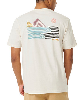 Мужская футболка Surf Revival с коротким рукавом Rip Curl