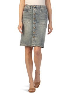 Rose Skirt Button Front Portchop Pocket KUT from the Kloth