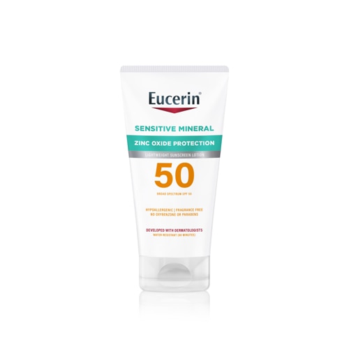 Eucerin Sun Sensitive Минеральный солнцезащитный лосьон SPF 50 -- 4 жидких унции Eucerin