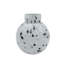 Sonoma Goods For Life® Black and White Confetti Vase Table Decor SONOMA