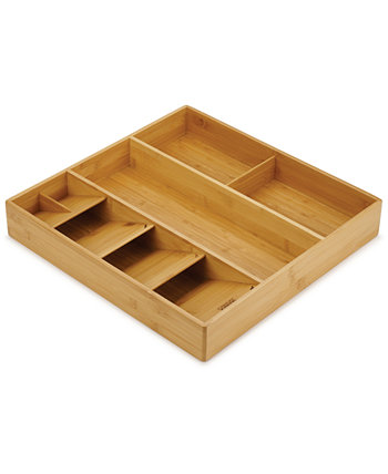 Бамбуковый органайзер для столовых приборов, посуды и гаджетов из бамбука DrawerStore ™ Joseph Joseph