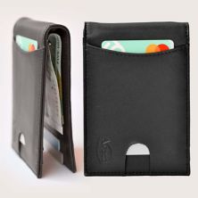 Кожаный кошелек Avera Group с блокировкой RFID и зажимом для денег с ремешком Avera Group