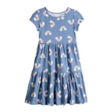 Girls 4-12 Jumping Beans® Printed Tiered Dress Jumping Beans