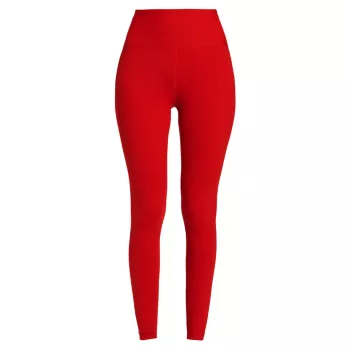 High-Rise Rib-Knit Leggings YEAR OF OURS