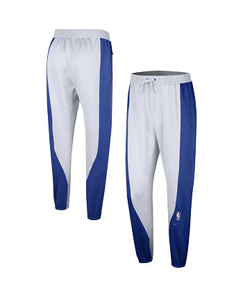 Мужские брюки Royal, белые Philadelphia 76ers 2023/24 Authentic Showtime Nike