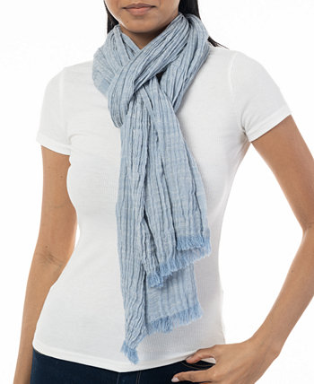 Женский текстурированный льняной шарф, созданный для Macy's Style & Co