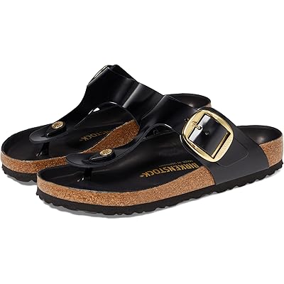 Сандалии Gizeh Big Buckle High Shine на пористых стельках и с подошвой EVA от Birkenstock Birkenstock