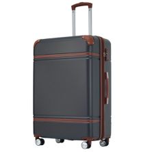 Merax Luggage with TSA lock , Expandable Lightweight Suitcase Spinner Wheels, Vintage Luggage Merax
