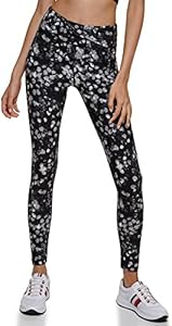 Tommy Hilfiger Women's 4-way Stretch High Rise Dappled Floral Print Legging Tommy Hilfiger