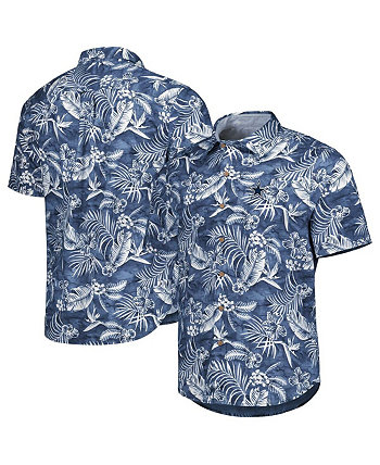 Men's Navy Dallas Cowboys Aqua Lush Full-Button Shirt Tommy Bahama