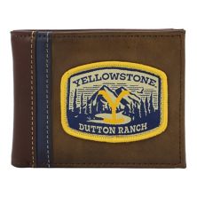 Мужской кошелек двойного сложения Yellowstone Dutton Ranch Licensed Character