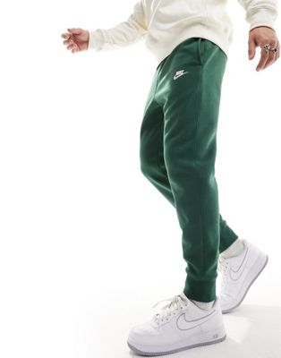 Темно-зеленые флисовые спортивные штаны Nike Club Nike