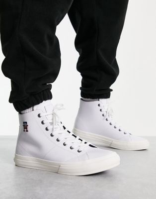 Белые кожаные кроссовки Tommy Hilfiger Tommy Hilfiger