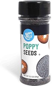 Amazon Brand - Happy Belly Poppy Seeds, 3.5 ounce (Pack of 1) Happy Belly