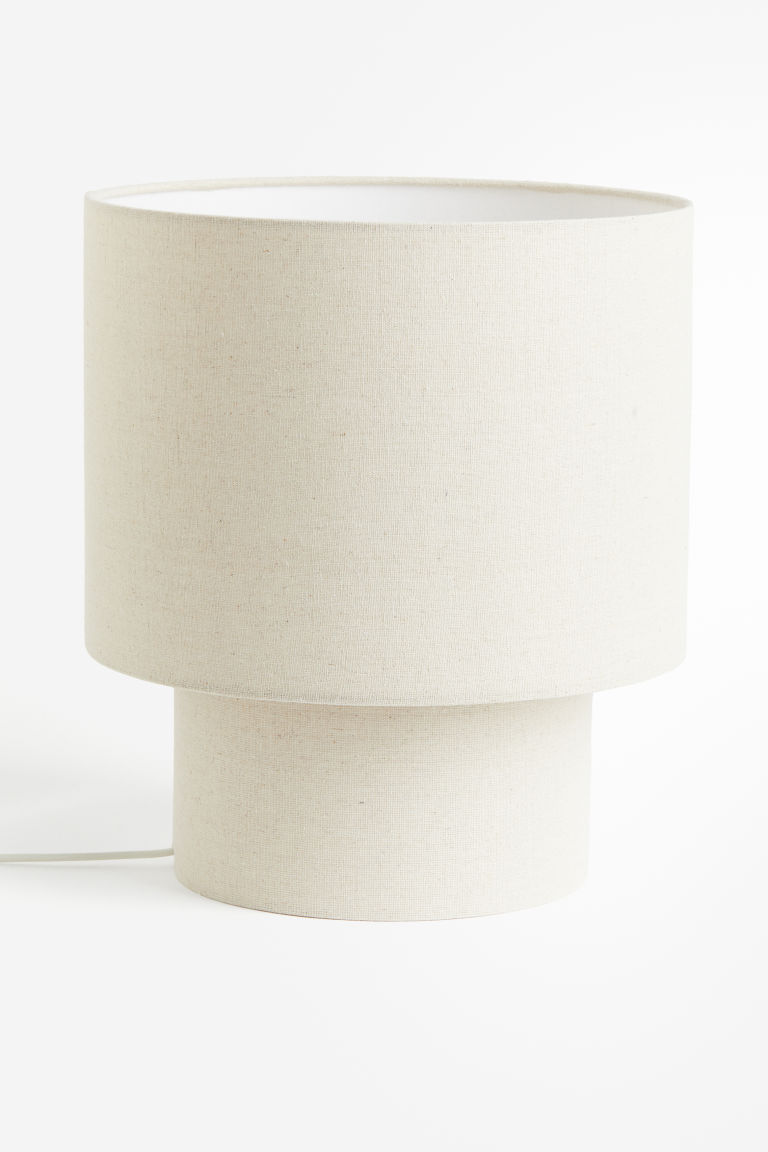 Large Fabric-covered Table Lamp H&M