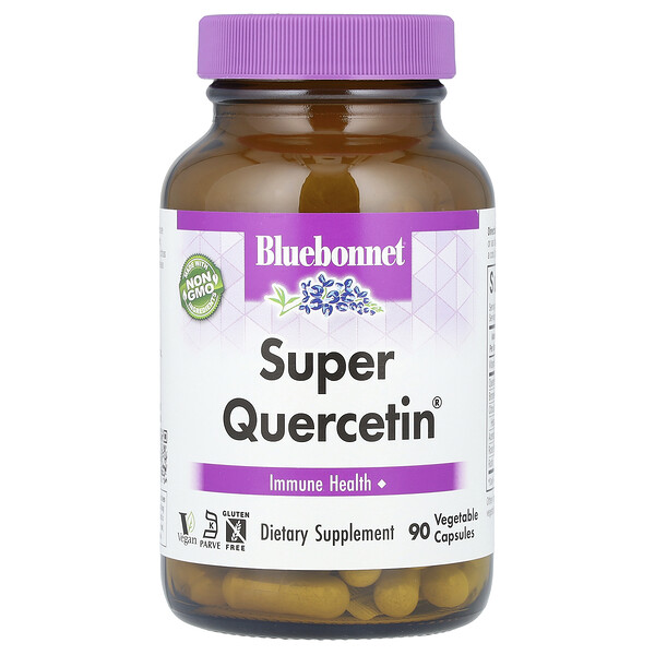Super Quercetin - 90 растительных капсул - Bluebonnet Nutrition Bluebonnet Nutrition