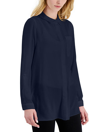 Women's Button-Front Tunic, Created for Macy's Alfani