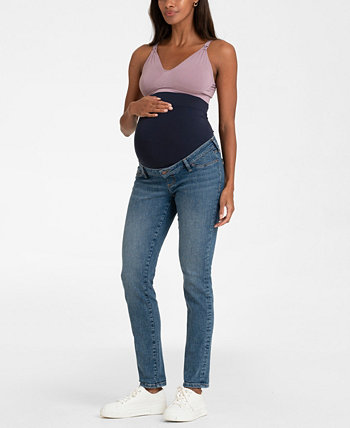 Женские узкие джинсы-бойфренды для беременных Seraphine