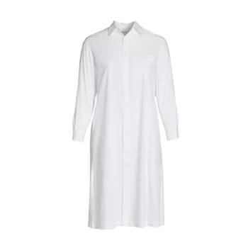 Платье-рубашка из хлопка с длинным рукавом Baacal, Plus Size