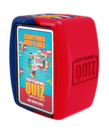 Countries and Flags Quiz Game, 501 Pieces Top Trumps