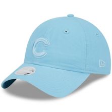 Women's New Era Light Blue Chicago Cubs Doscientos Core Classic 9TWENTY Adjustable Hat New Era