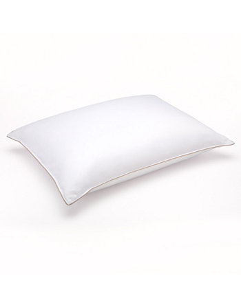 Мягкая белая гипоаллергенная подушка с гусиным пухом - идеально подходит для тех, кто спит на животе DOWNLITE