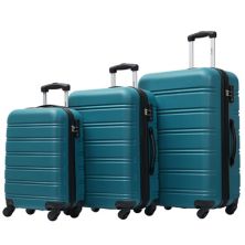Набор чемоданов Merax из 3 предметов: чемодан со спиннером и замком TSA 20#34; 24' 28&#34; Доступный Merax