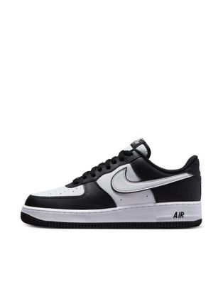 Черно-белые кроссовки Nike Air Force 1'07 Nike