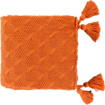 Ярко-оранжевый бросок текстуры Индии Surya