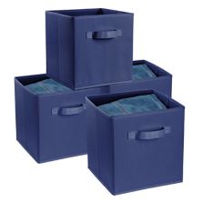 Foldable Storage Cube Bin Shelves Box Set Of 4 Eggracks By Global Phoenix