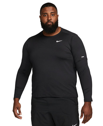 Мужская футболка Element Dri-FIT с круглым вырезом с длинными рукавами Nike