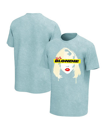 Мужская светло-зеленая футболка с рисунком Blondie с эффектом потертости Philcos