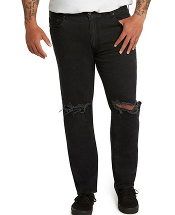 Мужские эластичные джинсы спортивного кроя с разрезом до колен MVP Collections Mvp Collections By Mo Vaughn Productions