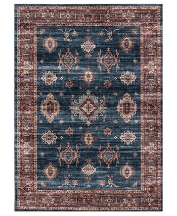 Velvet Touch Washable RAQ-001 7'6" x 9'6" Area Rug KM Home