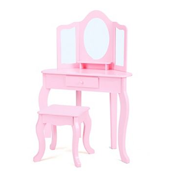 Teamson Kids Kids Corner Vanity & Stool Storage Teamson Kids