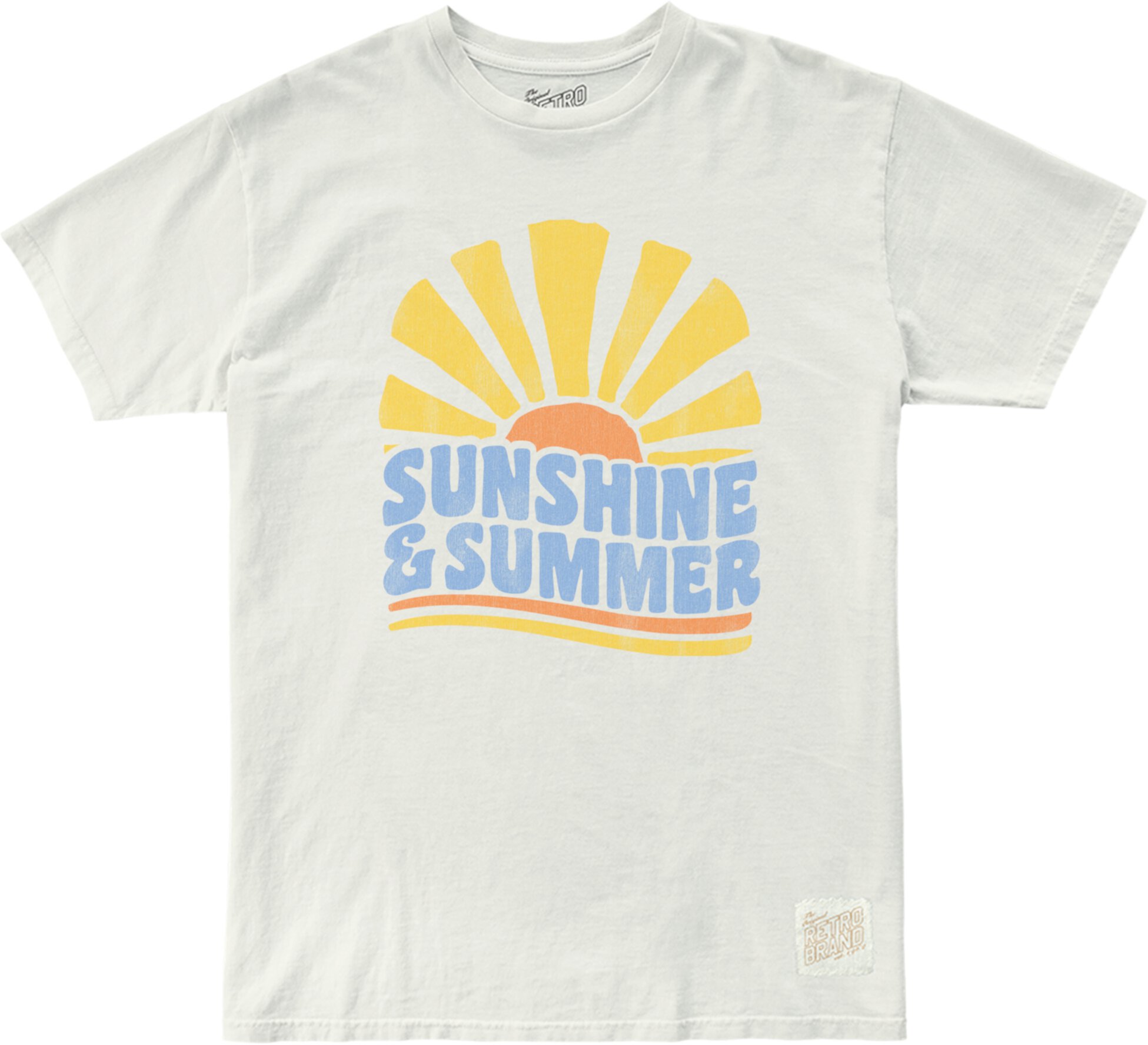 Футболка Sunshine and Summer с круглым вырезом из 100 % хлопка (для больших детей) The Original Retro Brand Kids