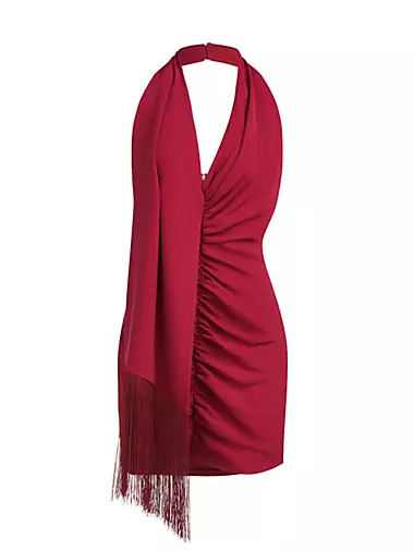 Женское Вечернее Платье Halston Pamela Halter Scarf Halston