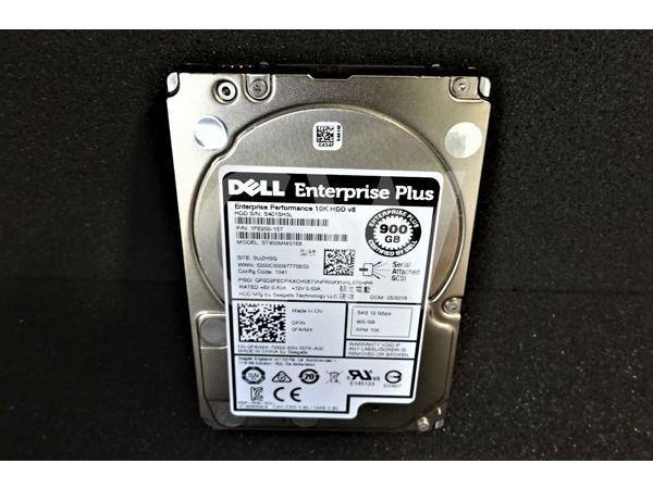 Dell F4VMK 0F4VMK 900GB 10K 12G 2.5in SAS Hard Drive ST900MM0168 EqualLogic v8 DELL