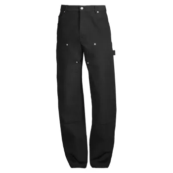 Плотницкие джинсовые брюки из плотной ткани Heron Preston