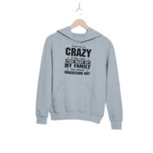 Women's People Say I'm Crazy Hoodie Merchmallow