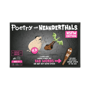 Poetry for Neanderthals NSFW Edition by Exploding Kittens - Card Games for Adults & Teens- Fun Party Games Coming soon