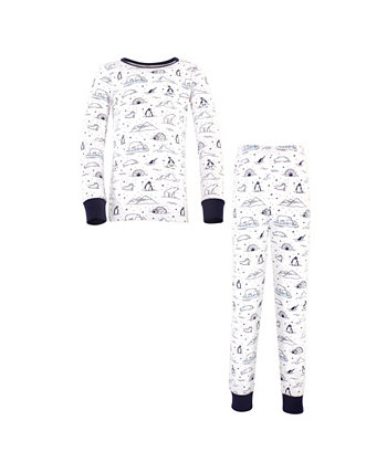 Пижамный комплект для мальчиков и девочек Arctic Tight Fit Fit, набор из 2 штук Touched by Nature