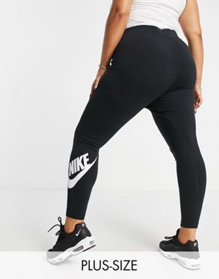 Черные леггинсы Nike Essential Plus Nike