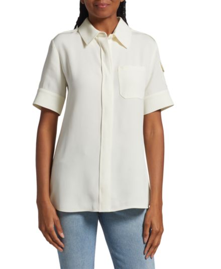 Fitted Utility Shirt Victoria Beckham