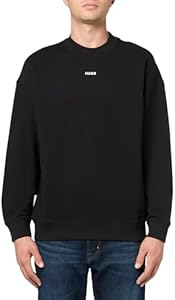 HUGO Men's Small Logo French Terry Sweatshirt Hugo