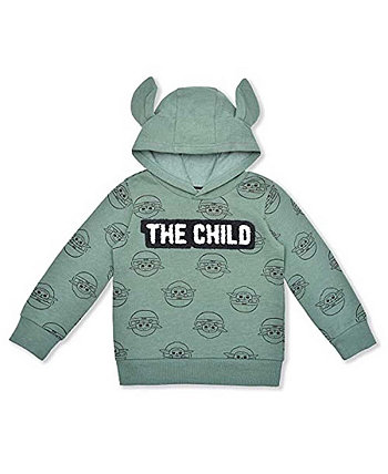 Пуловер с капюшоном Little Boys and Girls Grogu Green The Mandalorian Tie-Dye Children's Apparel Network
