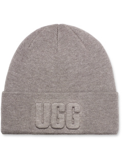 шапка с объемным логотипом UGG