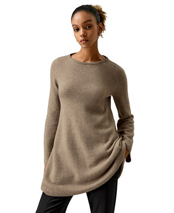 Cashmere Detachable Turtleneck Pullover Sweater for Women Lilysilk