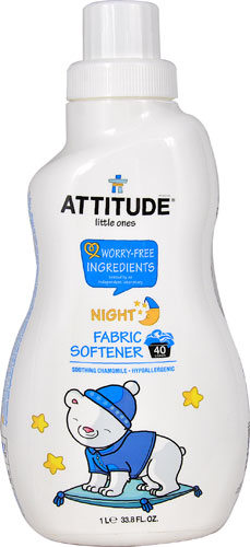 Кондиционер для белья Attitude Little Ones Ночное успокаивающее средство с ромашкой -- 33,8 жидких унций ATTITUDE